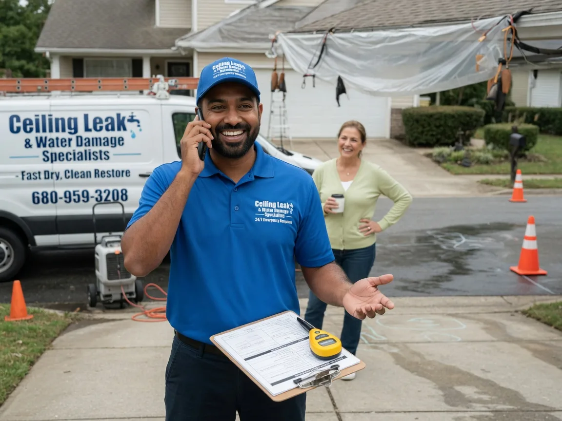Ceiling Leak Cleanup Greenville, KY FAQs